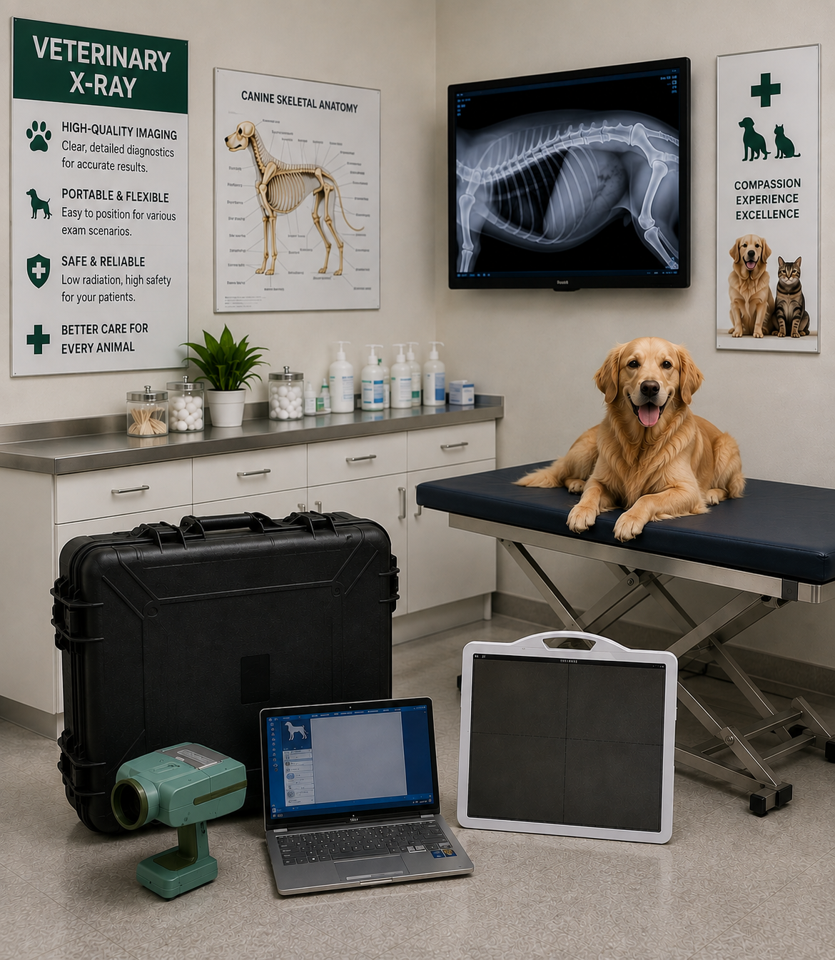 Veterinary X-ray Imaging Systems<
