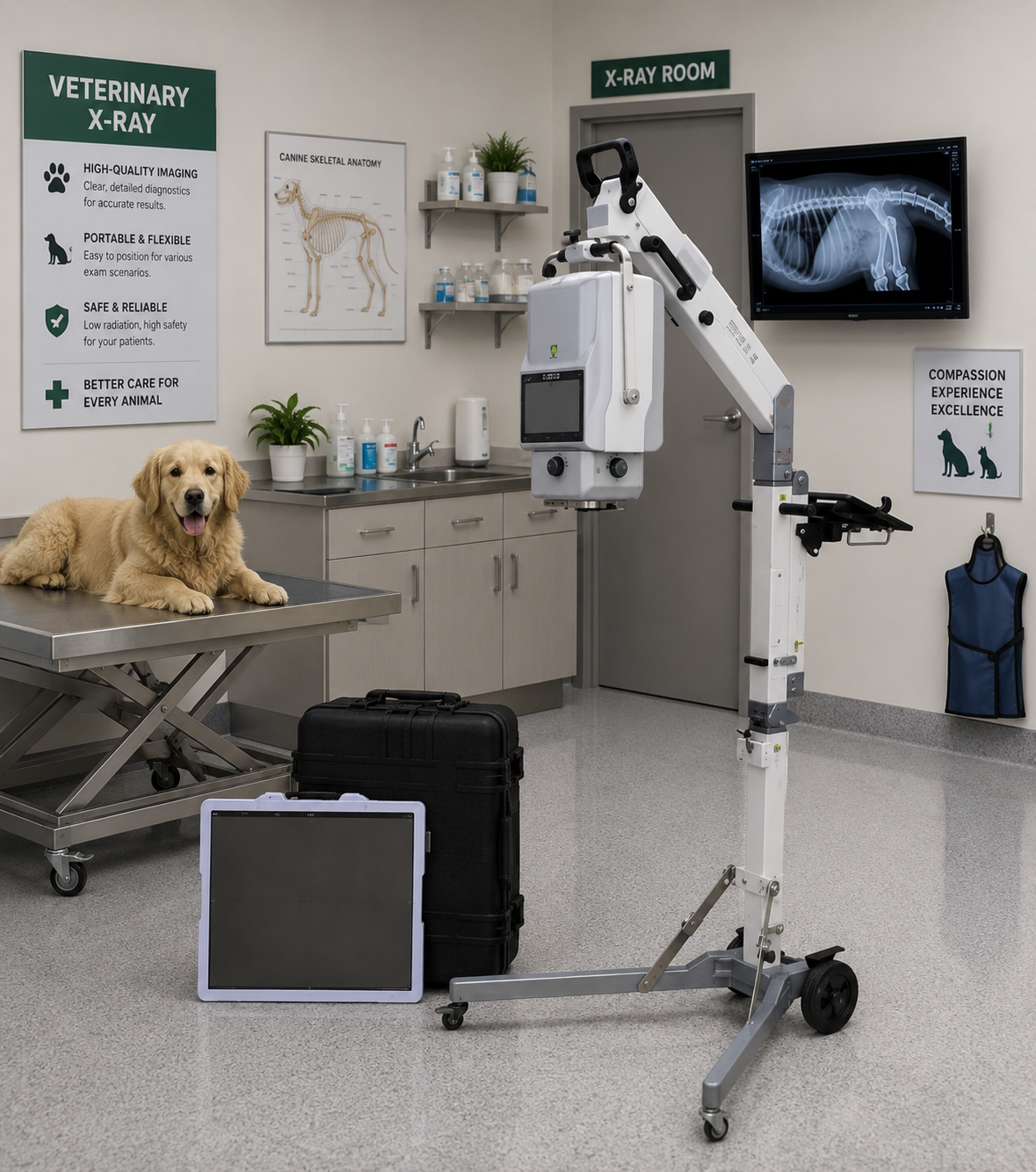Veterinary X-ray Imaging Systems <
