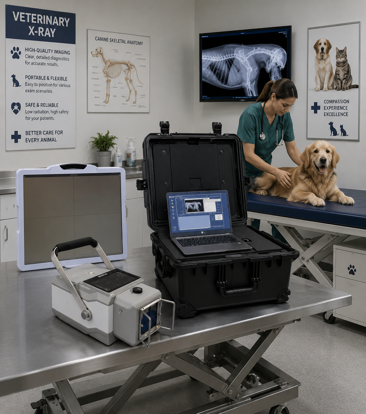 Veterinary X-ray Imaging Systems <