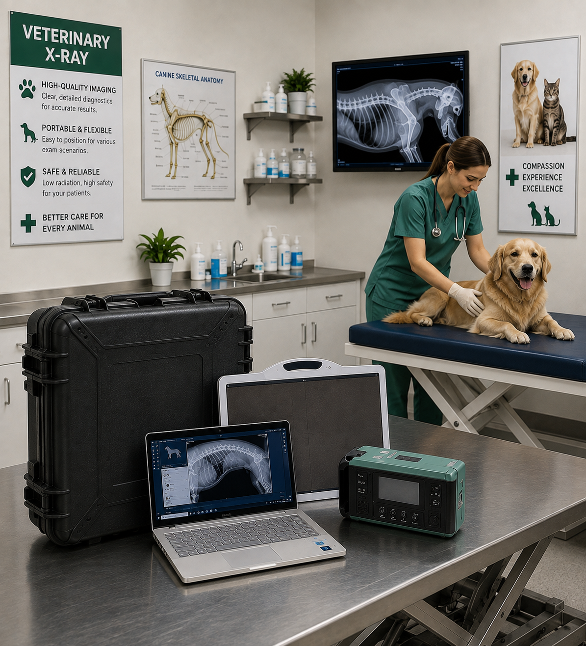 Veterinary X-ray Imaging Systems <