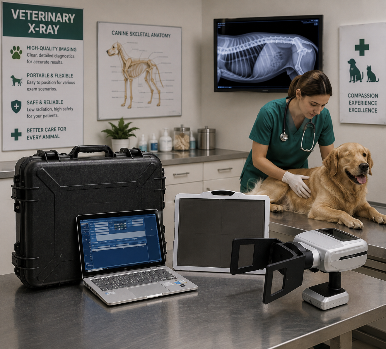 Veterinary X-ray Imaging Systems <